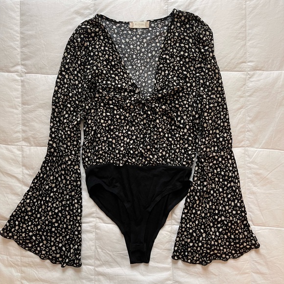 ALTARD STATE Black Body Suit - Picture 1 of 1